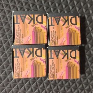 4*7.1g DKAT Starflower + Snow Mushroom ultra hydrating sleep mask